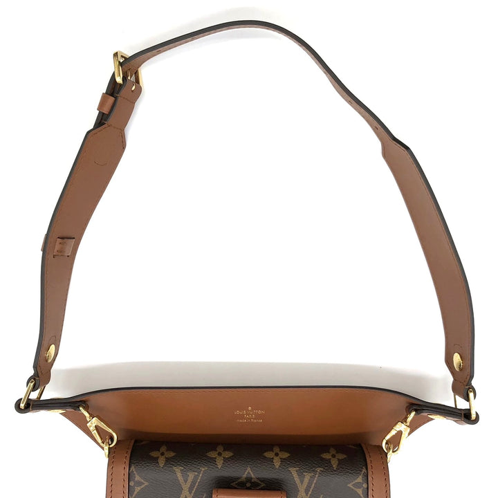 LOUIS VUITTON ルイ・ヴィトン ドーフィーヌ M44586 ボディバッグ バムバッグ ウエストポーチ モノグラムリバース ブラウン