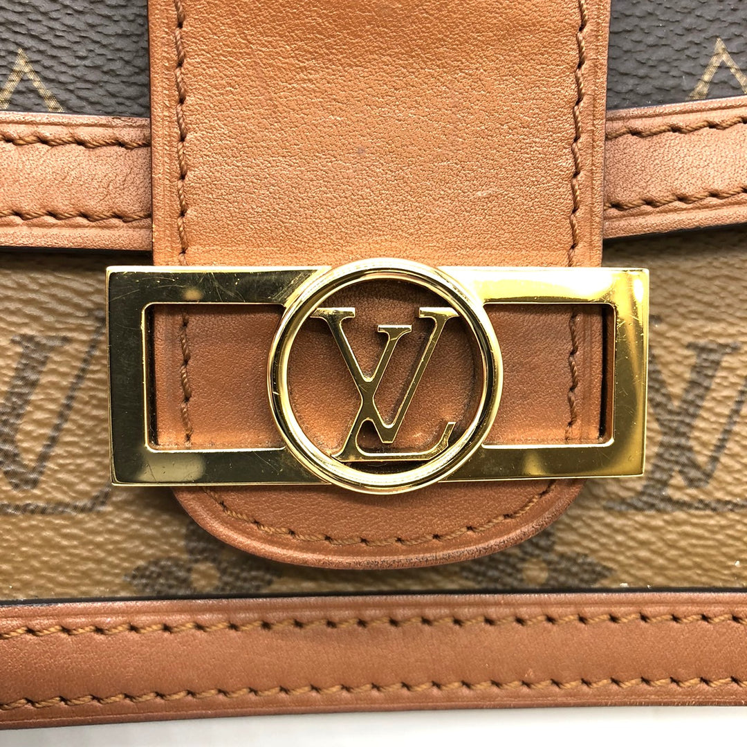 LOUIS VUITTON ルイ・ヴィトン ドーフィーヌ M44586 ボディバッグ バムバッグ ウエストポーチ モノグラムリバース ブラウン