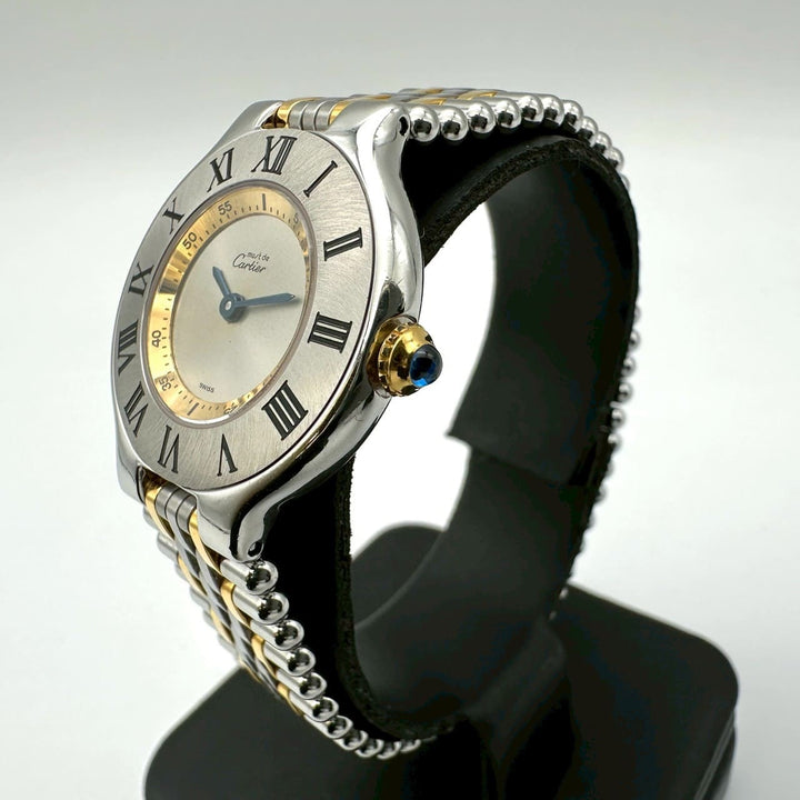 Cartier カルティエ マスト21 SM W10073F4 腕時計 クォーツ SS シルバー ヴィンテージ