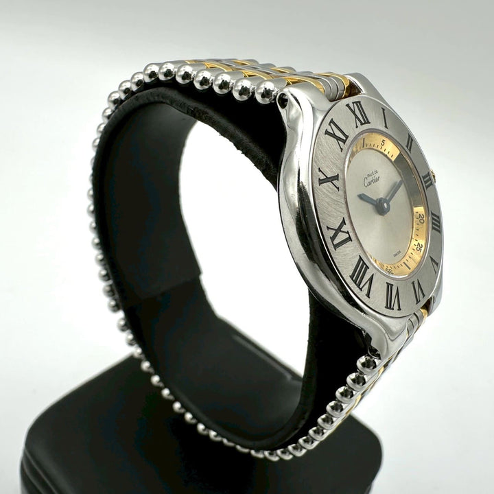 Cartier カルティエ マスト21 SM W10073F4 腕時計 クォーツ SS シルバー ヴィンテージ