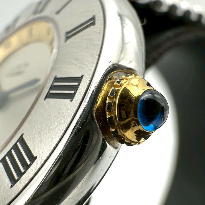 Cartier カルティエ マスト21 SM W10073F4 腕時計 クォーツ SS シルバー ヴィンテージ