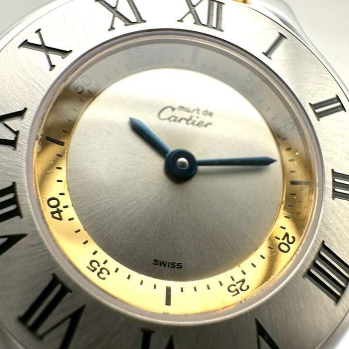 Cartier カルティエ マスト21 SM W10073F4 腕時計 クォーツ SS シルバー ヴィンテージ