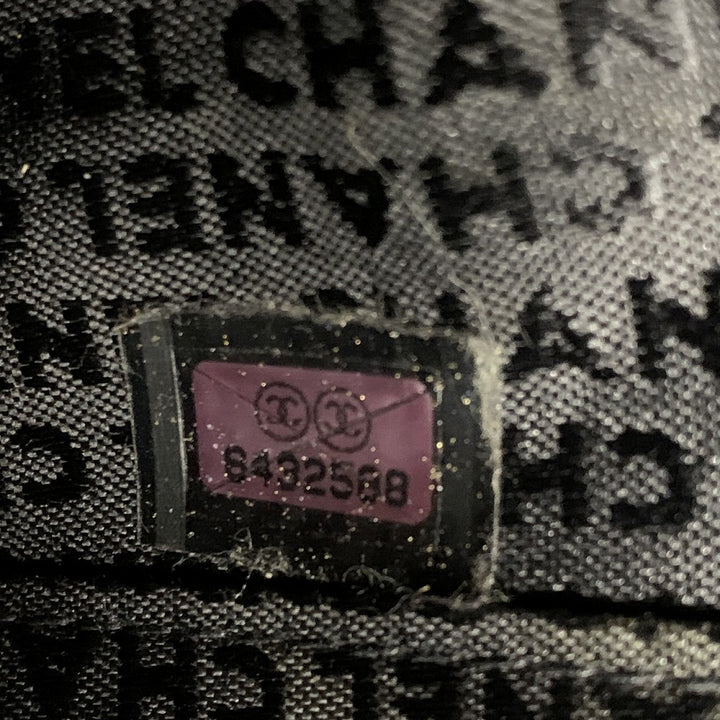 CHANEL シャネル チョコバー 薄型ショルダーバッグ ワンショルダー ココマーク ラムスキン ブラック 黒 ゴールド金具