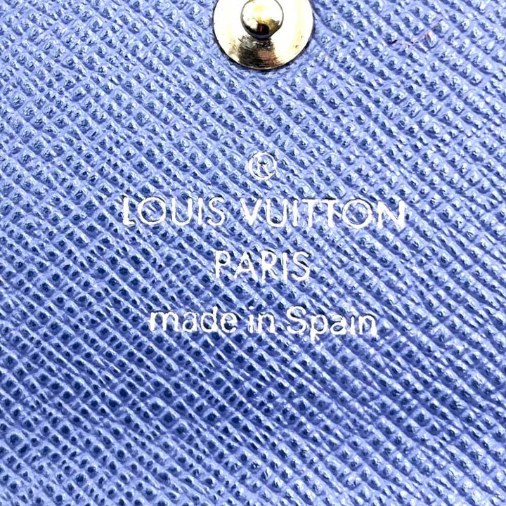 LOUIS VUITTON ルイ・ヴィトン ポルトフォイユ サラ 旧型 M63575 2つ折り長財布 ブルー ネイビー エピ ヴィンテージ