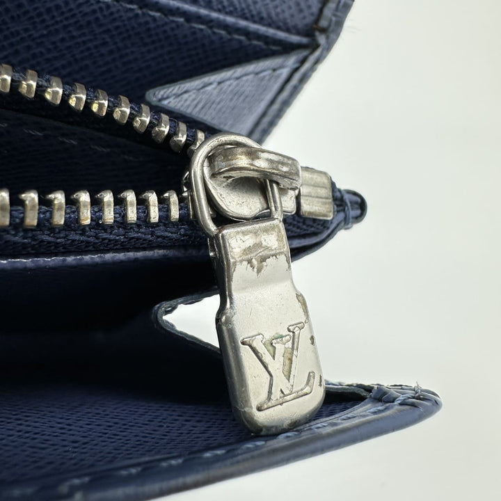 LOUIS VUITTON ルイ・ヴィトン ポルトフォイユ サラ 旧型 M63575 2つ折り長財布 ブルー ネイビー エピ ヴィンテージ
