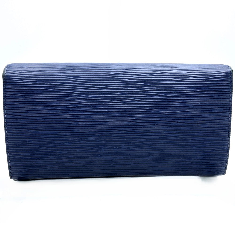 LOUIS VUITTON ルイ・ヴィトン ポルトフォイユ サラ 旧型 M63575 2つ折り長財布 ブルー ネイビー エピ ヴィンテージ