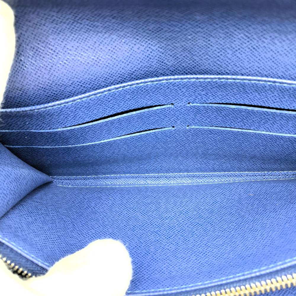 LOUIS VUITTON ルイ・ヴィトン ポルトフォイユ サラ 旧型 M63575 2つ折り長財布 ブルー ネイビー エピ ヴィンテージ