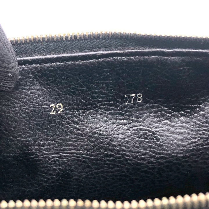 FENDI フェンディ ハンドバッグ ポーチ レオパード ヒョウ柄 ナイロン キャンバス レザー ベージュ マルチカラー ヴィンテージ