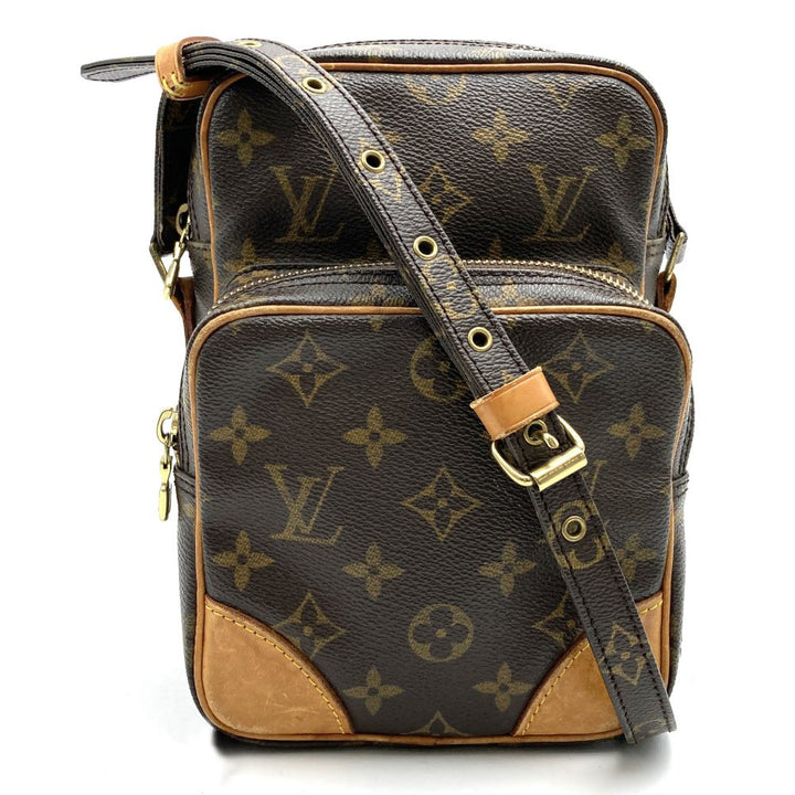 LOUIS VUITTON アマゾン 斜め掛けショルダーバッグ モノグラム ブラウン 肩掛け M45236 ルイ・ヴィトン