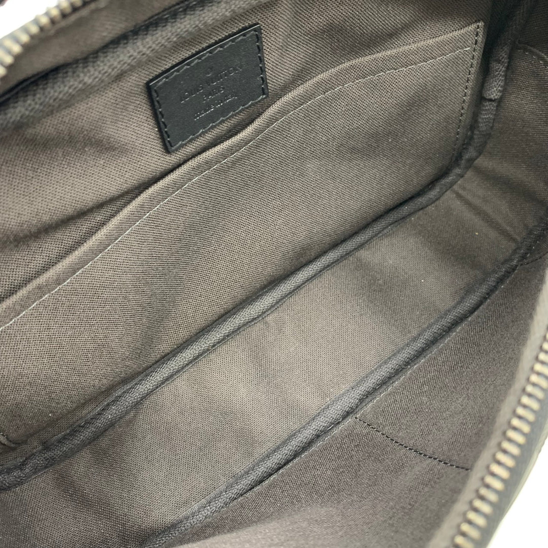 LOUIS VUITTON ルイ・ヴィトン アンブレール N41288 ボディバッグ レザー ダミエアンフィニ ブラック