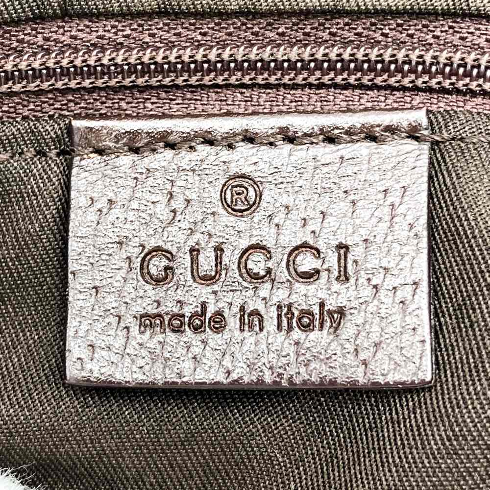 GUCCI グッチ 145759 ハンドバッグ ブラウン 茶 GGキャンバス シェリーライン ブランド品