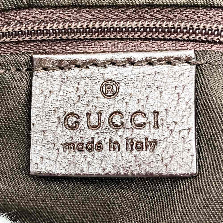 GUCCI グッチ 145759 ハンドバッグ ブラウン 茶 GGキャンバス シェリーライン ブランド品