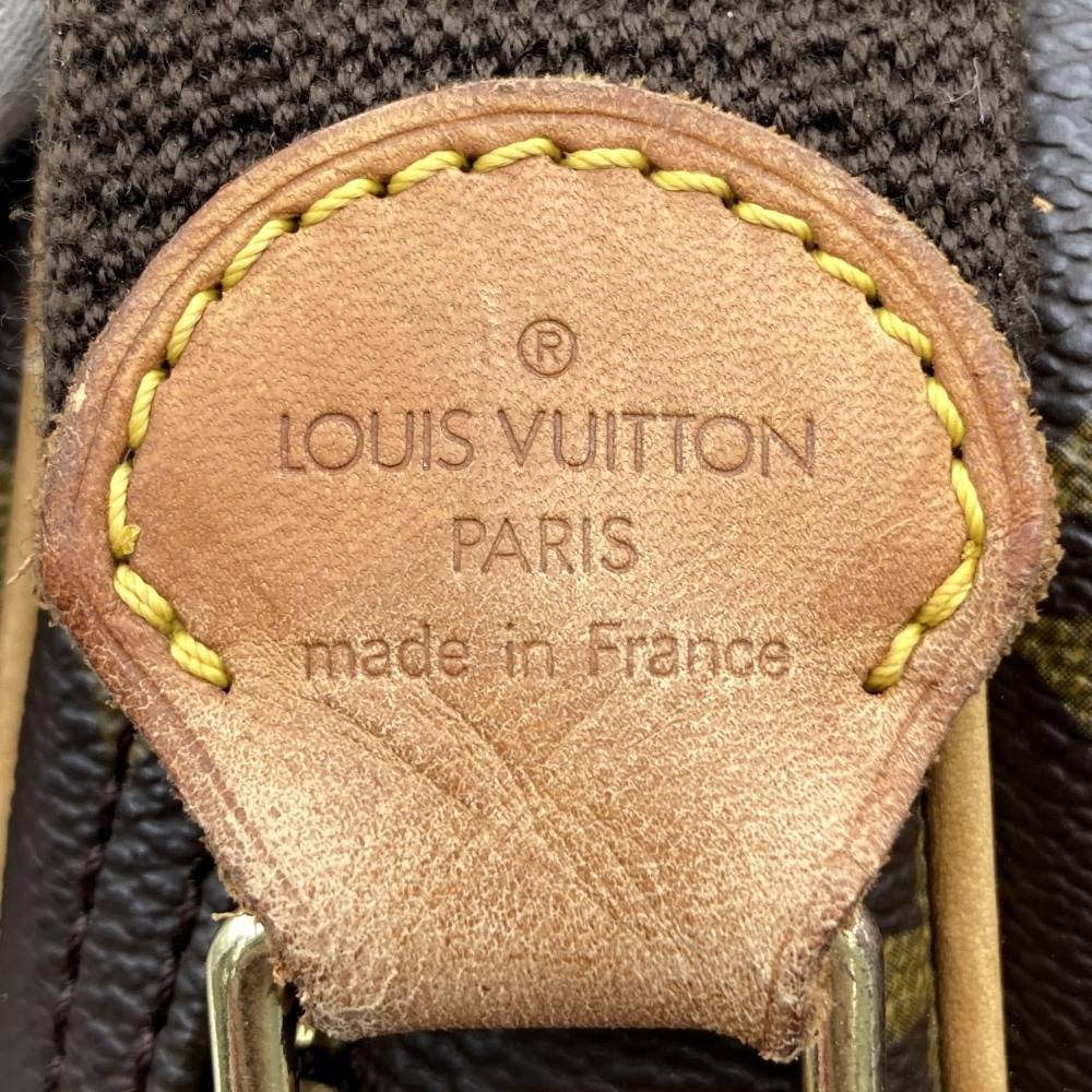 LOUIS VUITTON ルイ・ヴィトン リポーターPM M45254 ショルダーバッグ ブラウン モノグラムキャンバス