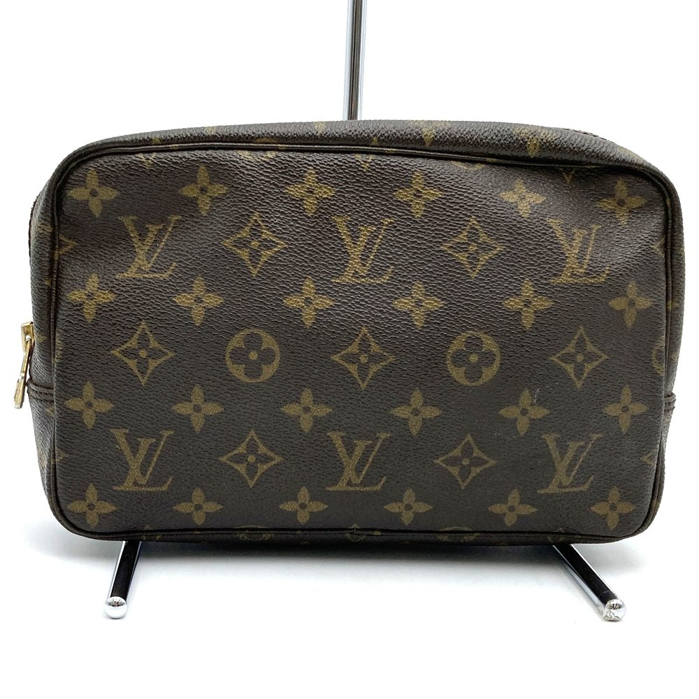 LOUIS VUITTON ルイ・ヴィトン トゥルーストワレット28 M47522 ポーチ モノグラムキャンバス ブラウン
