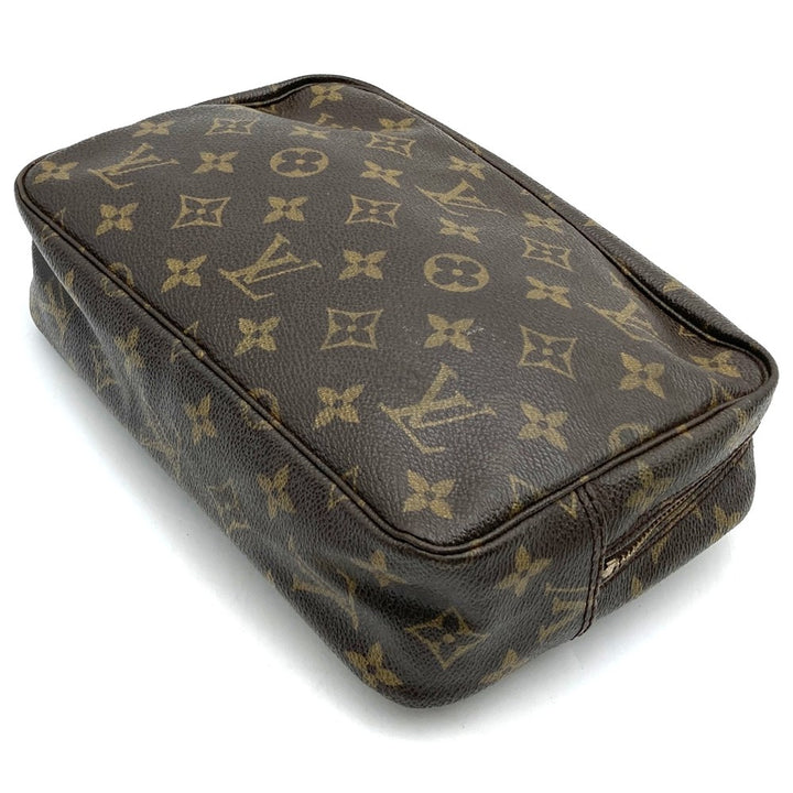 LOUIS VUITTON ルイ・ヴィトン トゥルーストワレット28 M47522 ポーチ モノグラムキャンバス ブラウン