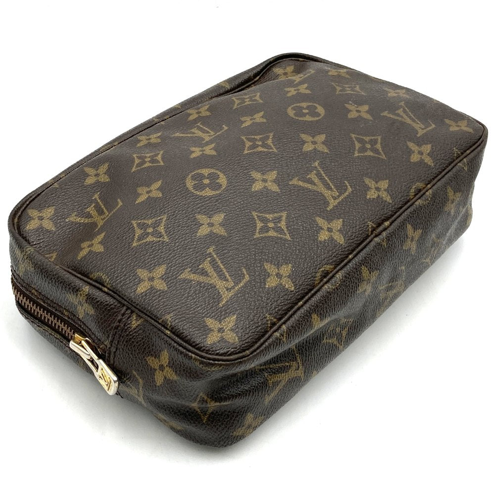 LOUIS VUITTON ルイ・ヴィトン トゥルーストワレット28 M47522 ポーチ モノグラムキャンバス ブラウン