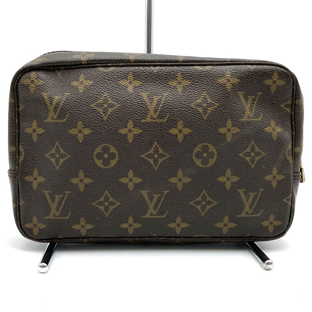 LOUIS VUITTON ルイ・ヴィトン トゥルーストワレット28 M47522 ポーチ モノグラムキャンバス ブラウン