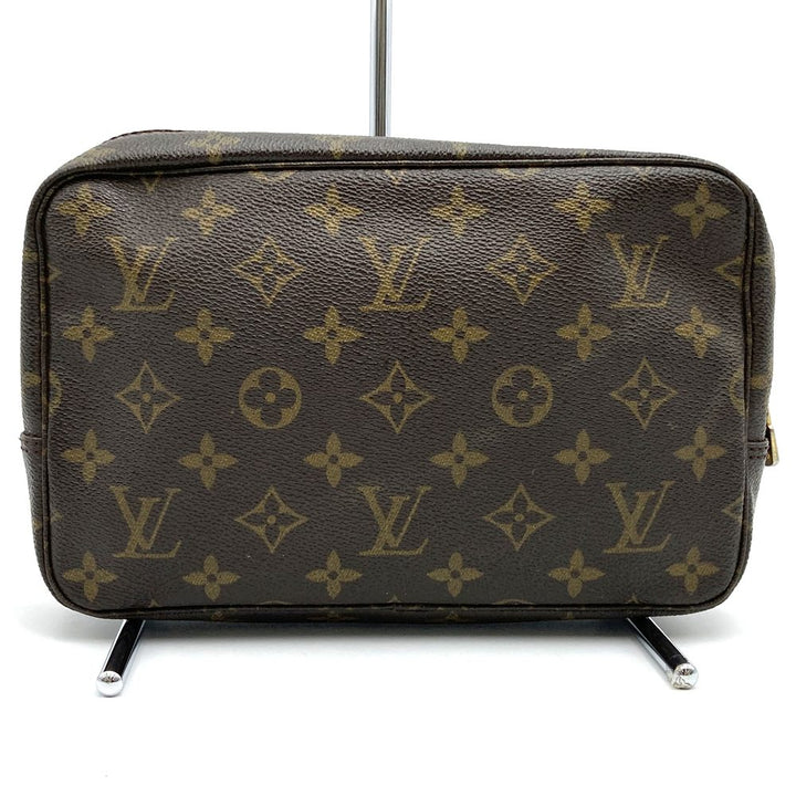 LOUIS VUITTON ルイ・ヴィトン トゥルーストワレット28 M47522 ポーチ モノグラムキャンバス ブラウン