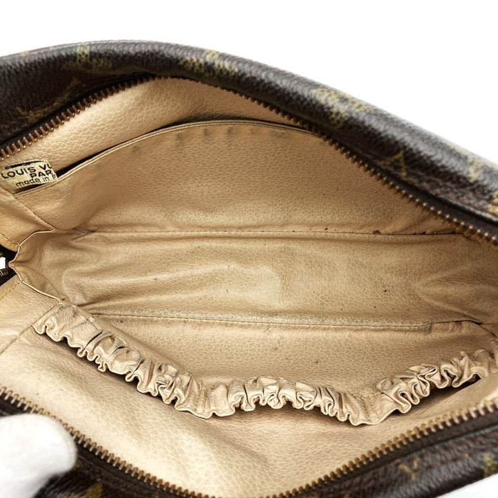 LOUIS VUITTON ルイ・ヴィトン トゥルーストワレット28 M47522 ポーチ モノグラムキャンバス ブラウン