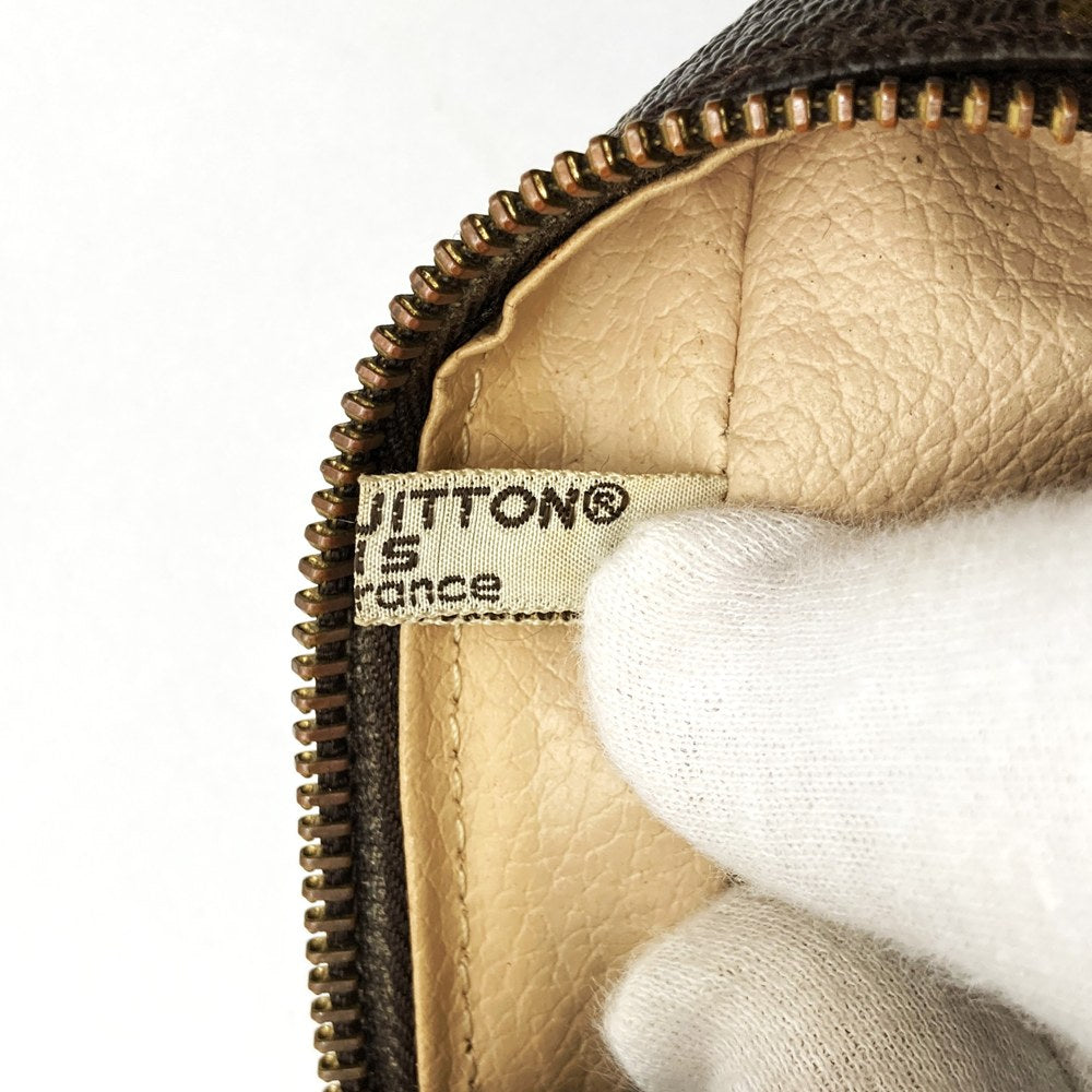 LOUIS VUITTON ルイ・ヴィトン トゥルーストワレット28 M47522 ポーチ モノグラムキャンバス ブラウン
