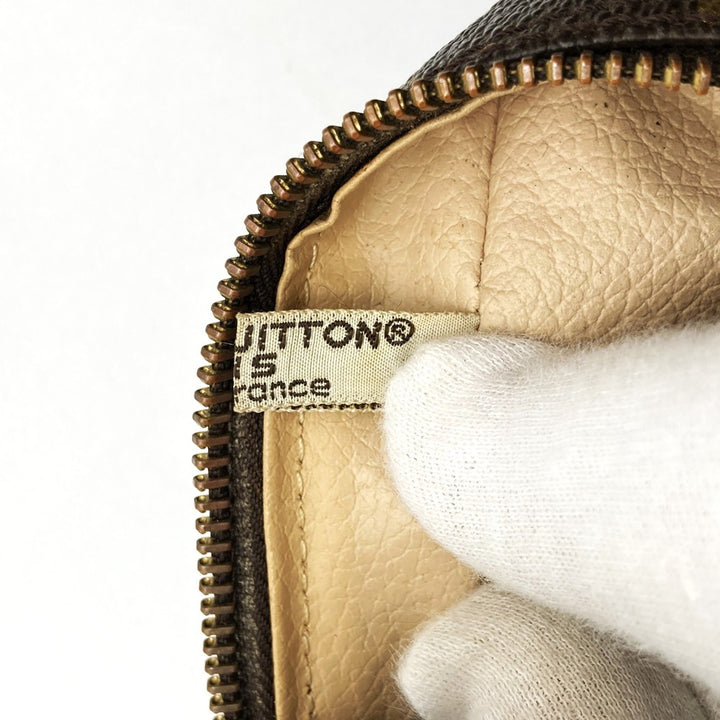 LOUIS VUITTON ルイ・ヴィトン トゥルーストワレット28 M47522 ポーチ モノグラムキャンバス ブラウン
