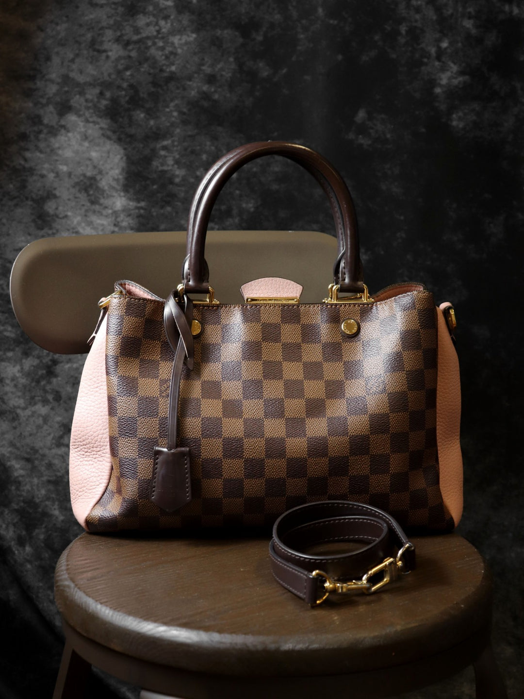 LOUIS VUITTON ブリタニー ハンドバッグ 斜め掛けショルダーバッグ 2way ダミエ ブラウン N41674 ルイ・ヴィトン
