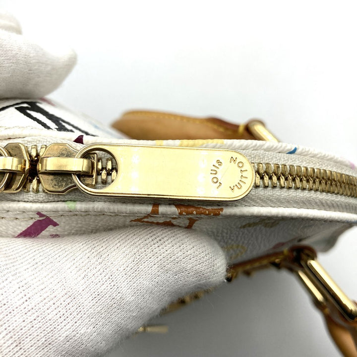 LOUIS VUITTON ルイ・ヴィトン M92647 アルマ(旧) ハンドバッグ ホワイト モノグラムマルチカラー