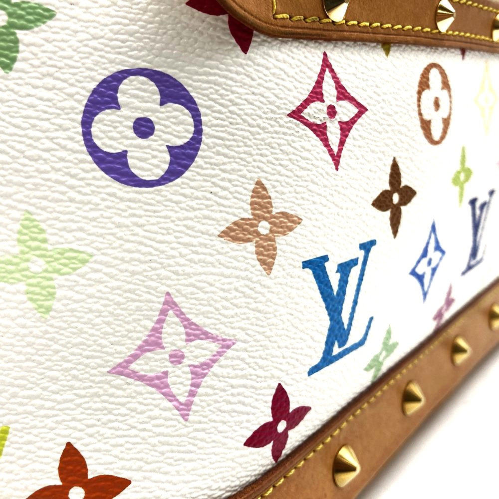 LOUIS VUITTON ルイ・ヴィトン M92647 アルマ(旧) ハンドバッグ ホワイト モノグラムマルチカラー