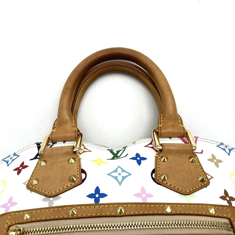 LOUIS VUITTON ルイ・ヴィトン M92647 アルマ(旧) ハンドバッグ ホワイト モノグラムマルチカラー
