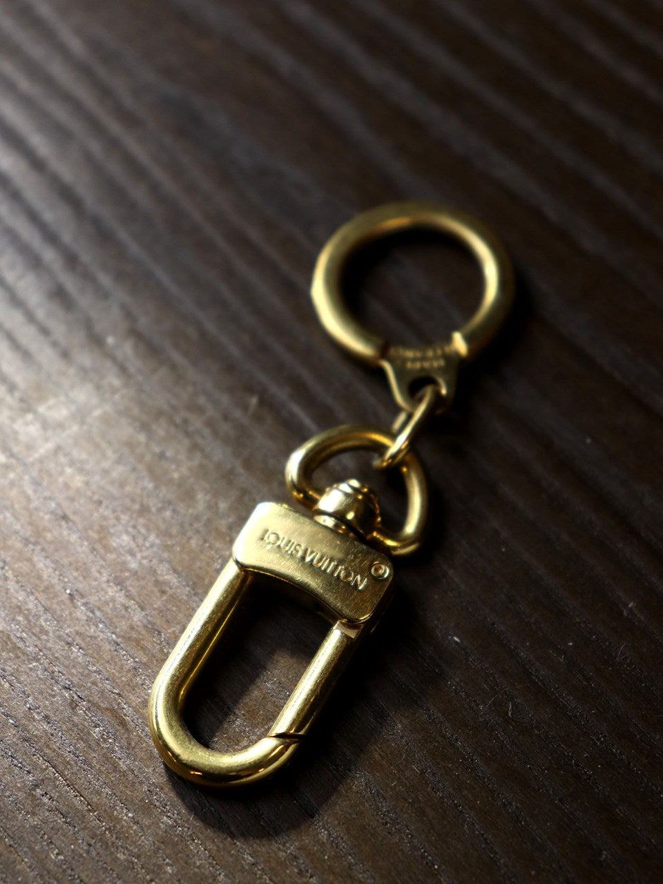 LOUIS VUITTON ルイ・ヴィトン アノクレ M62698 キーホルダー メタル ゴールド