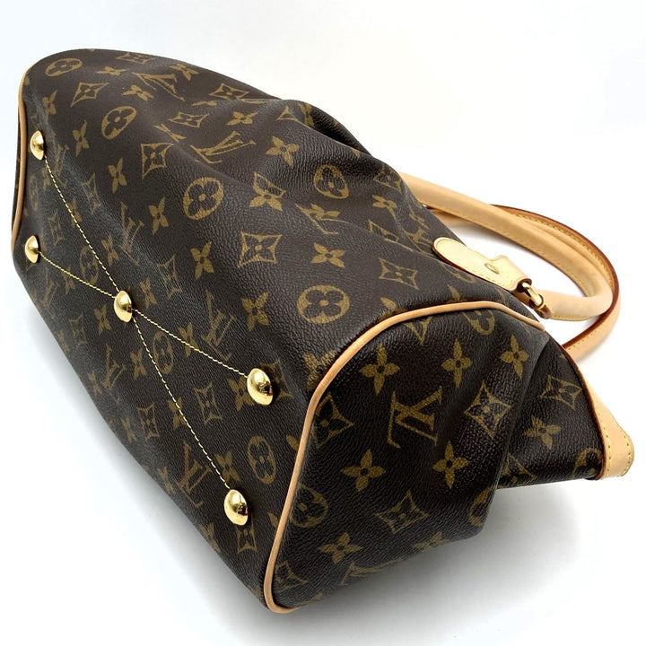 LOUIS VUITTON ルイ・ヴィトン M40143 ティヴォリPM ハンドバッグ トートバッグ モノグラム ブラウン ヴィンテージ