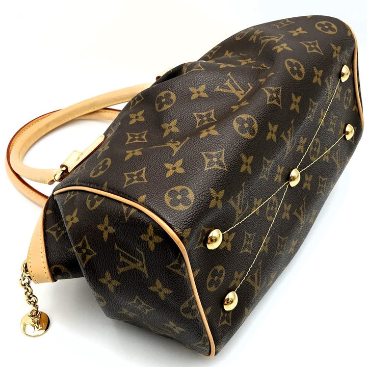 LOUIS VUITTON ルイ・ヴィトン M40143 ティヴォリPM ハンドバッグ トートバッグ モノグラム ブラウン ヴィンテージ