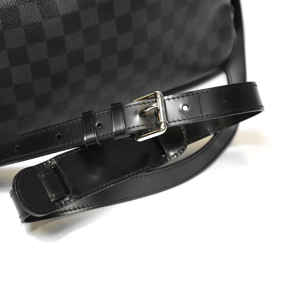 LOUIS VUITTON ルイ・ヴィトン ダミエグラフィット イオ N45252 ショルダーバッグ ダミエグラフィットキャンバス ブラック