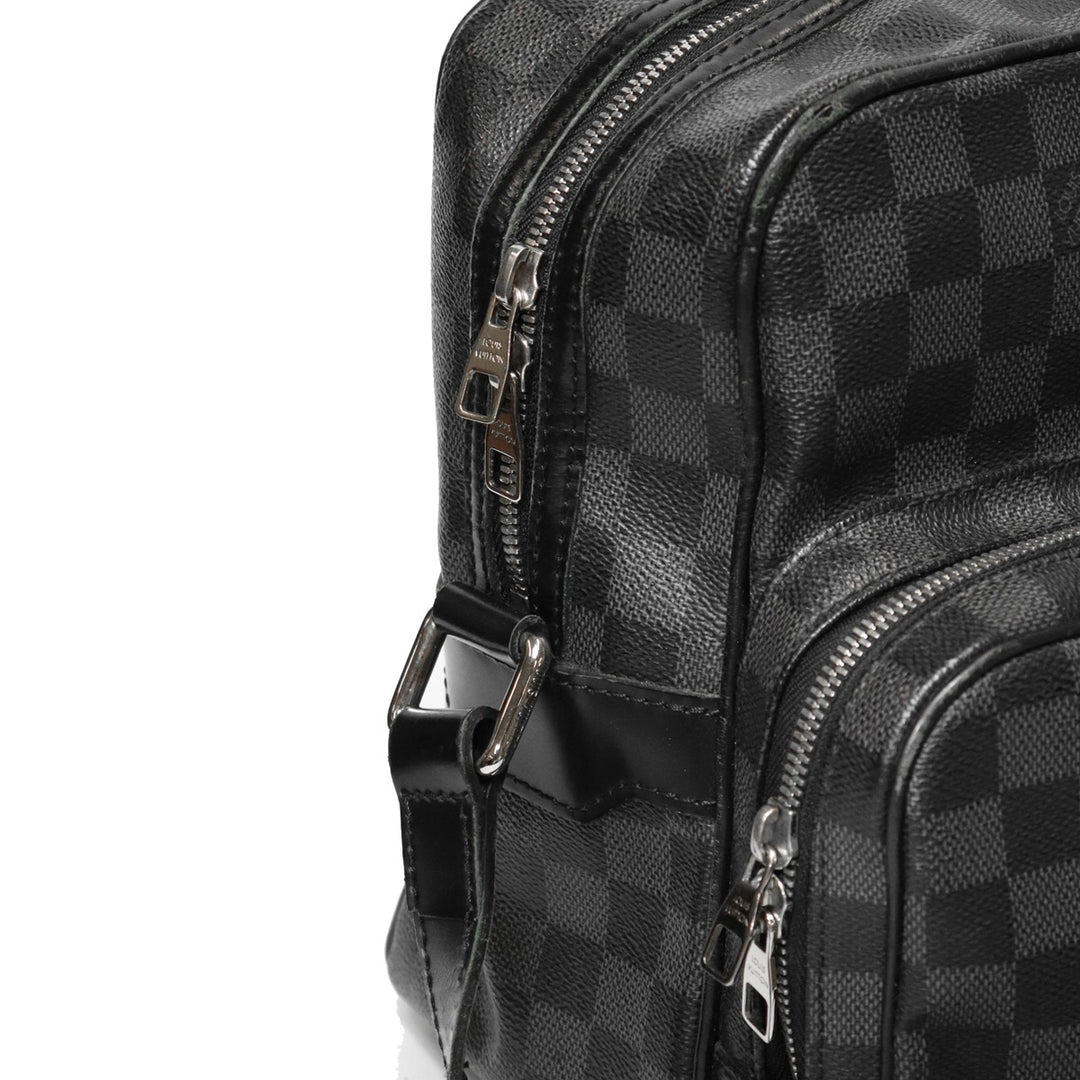 LOUIS VUITTON ルイ・ヴィトン ダミエグラフィット イオ N45252 ショルダーバッグ ダミエグラフィットキャンバス ブラック