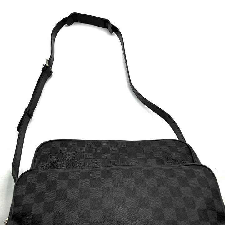 LOUIS VUITTON ルイ・ヴィトン ダミエグラフィット イオ N45252 ショルダーバッグ ダミエグラフィットキャンバス ブラック