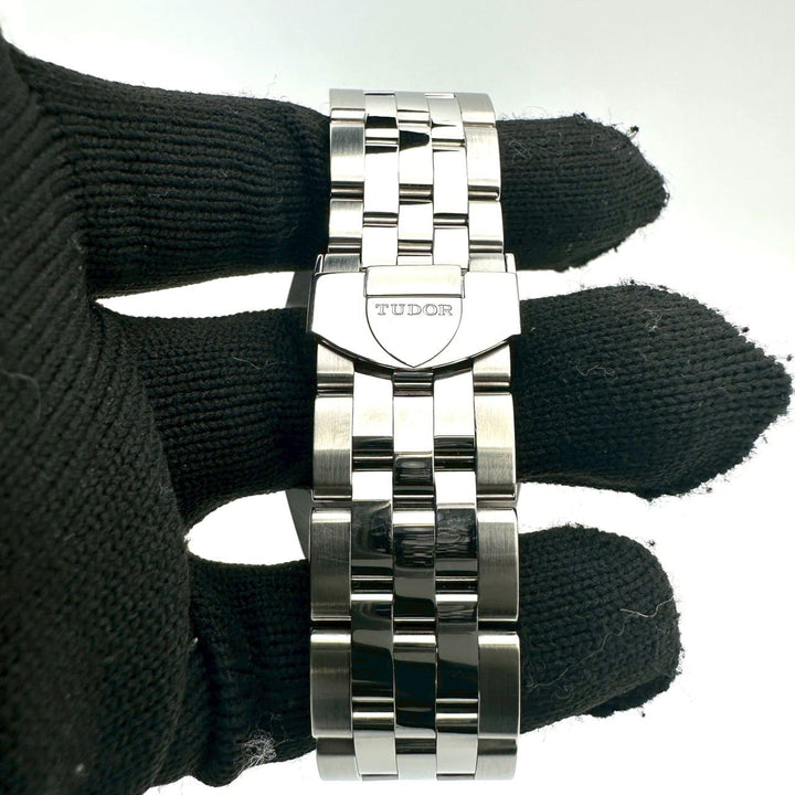 美品 TUDOR チュードル チューダー グラマー デイトデイ 56000 腕時計 自動巻き SS ブラック