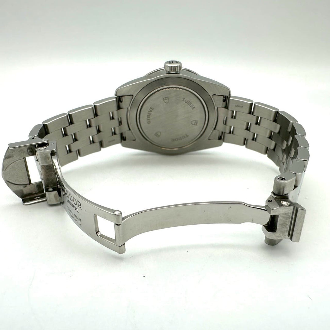 美品 TUDOR チュードル チューダー グラマー デイトデイ 56000 腕時計 自動巻き SS ブラック
