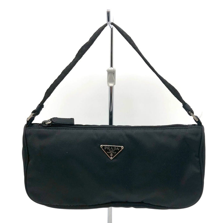 PRADA プラダ アクセサリーポーチ ハンドバッグ ナイロン ブラック ンドバッグ