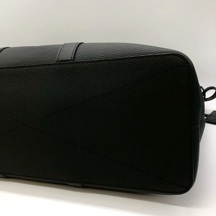 LOUIS VUITTON ルイ・ヴィトン M59158 LVアエログラム ロックイット 2way 箱 鍵 カデナ ハンドバッグ トートバッグ ビジネス トラベル レザー ブラック