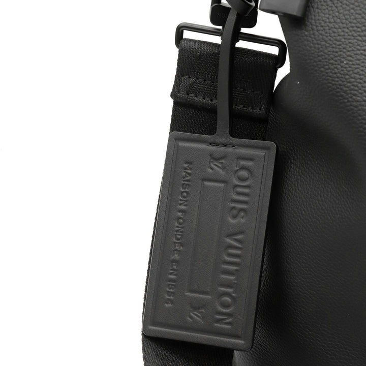 LOUIS VUITTON ルイ・ヴィトン M59158 LVアエログラム ロックイット 2way 箱 鍵 カデナ ハンドバッグ トートバッグ ビジネス トラベル レザー ブラック