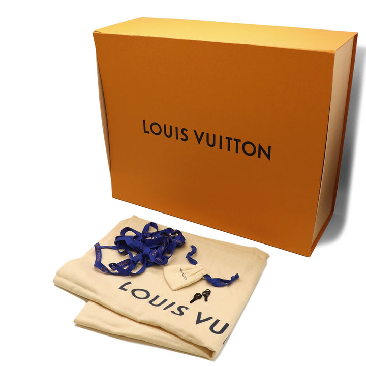 LOUIS VUITTON ルイ・ヴィトン M59158 LVアエログラム ロックイット 2way 箱 鍵 カデナ ハンドバッグ トートバッグ ビジネス トラベル レザー ブラック