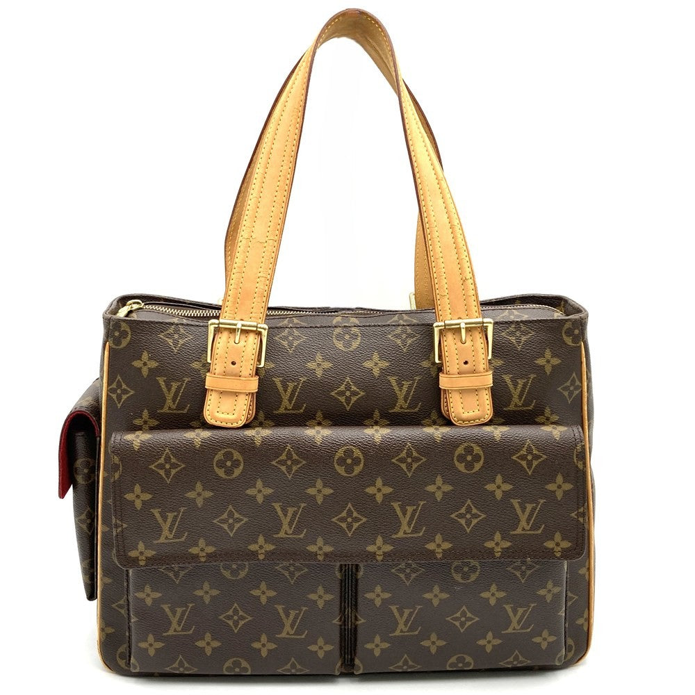 LOUIS VUITTON ルイ・ヴィトン M51162 ミュルティプリ・シテ ハンドバッグ ブラウン モノグラム PVC