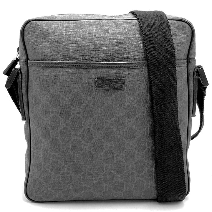 GUCCI グッチ 162907 GGスプリーム ショルダーバッグ ブラック