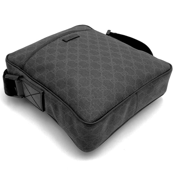 GUCCI グッチ 162907 GGスプリーム ショルダーバッグ ブラック