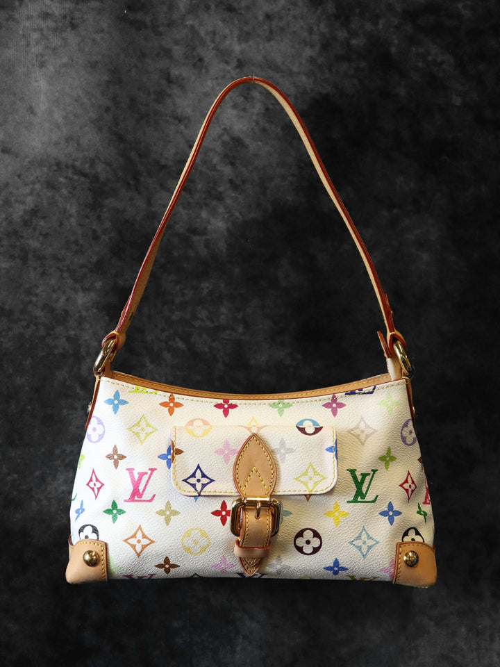 LOUIS VUITTON ルイ・ヴィトン M40098 エライザ ハンドバッグ 手提げ モノグラムマルチカラー