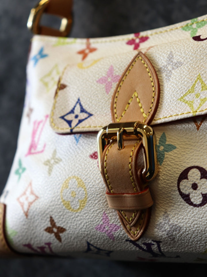 LOUIS VUITTON ルイ・ヴィトン M40098 エライザ ハンドバッグ 手提げ モノグラムマルチカラー