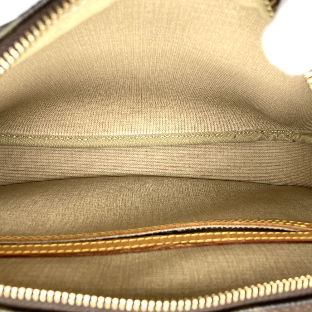 LOUIS VUITTONルイ・ヴィトン M45254 リポーターPM ショルダーバッグ 斜め掛け ブラウン モノグラム