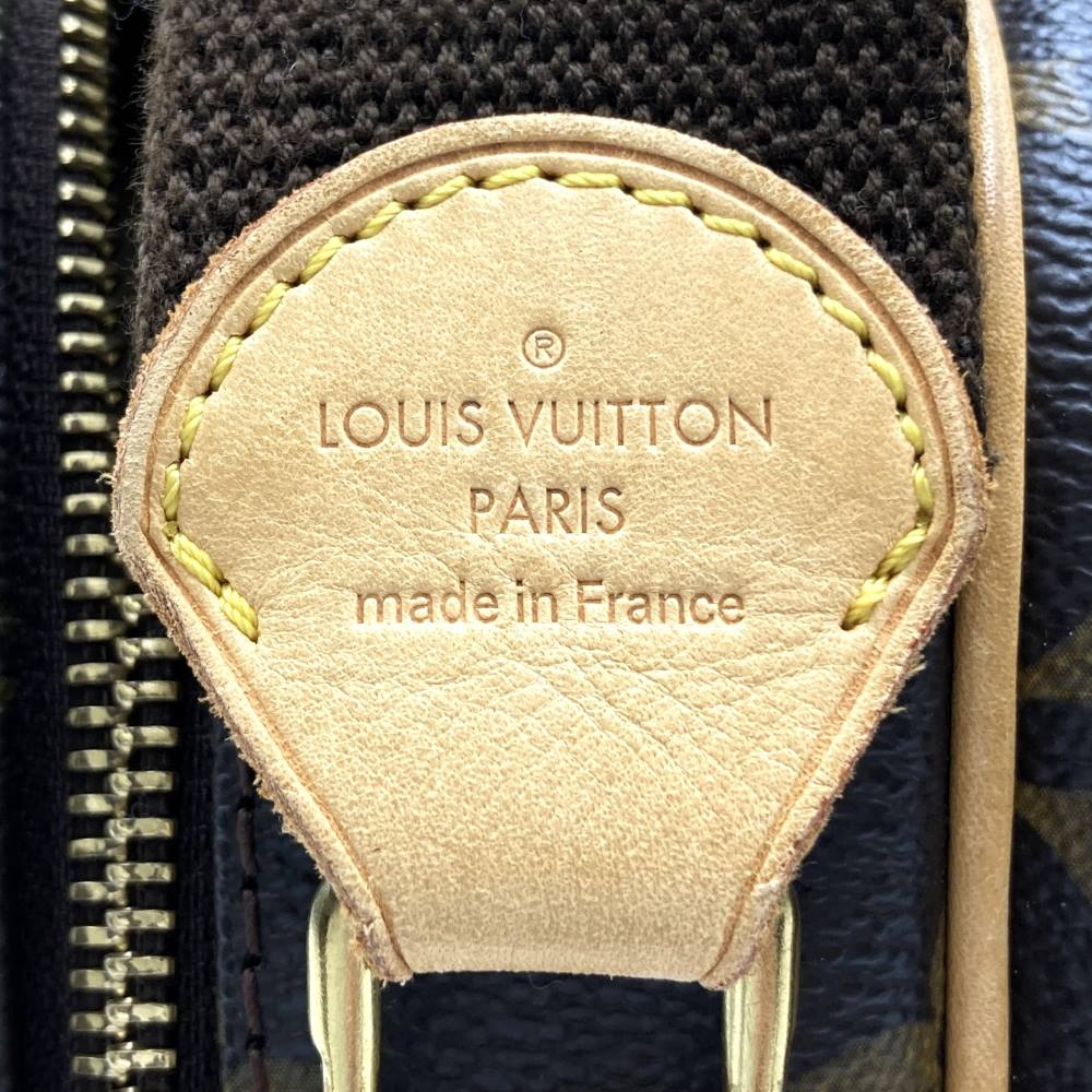 LOUIS VUITTONルイ・ヴィトン M45254 リポーターPM ショルダーバッグ 斜め掛け ブラウン モノグラム