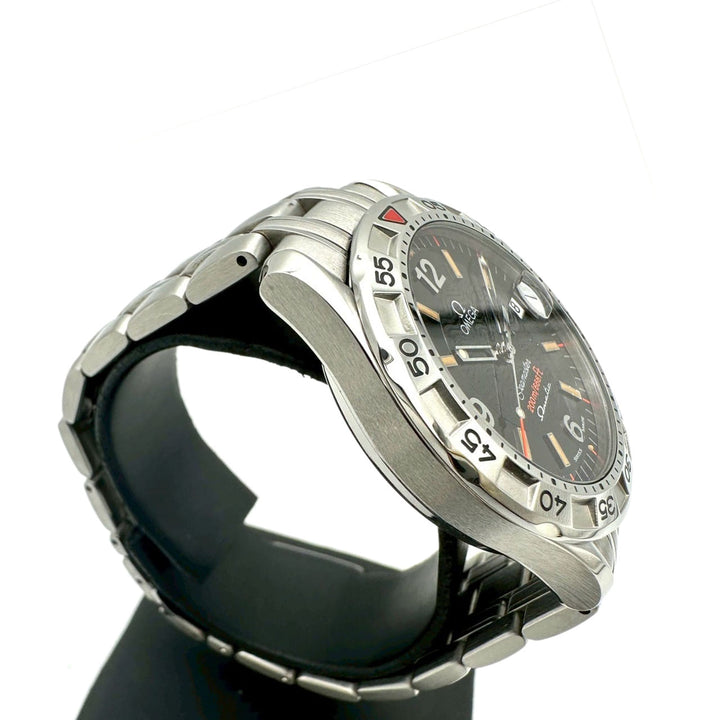 OMEGA オメガ 2516.50 シーマスター オメガマチック 1997本 限定 腕時計 オートクォーツ ブラック