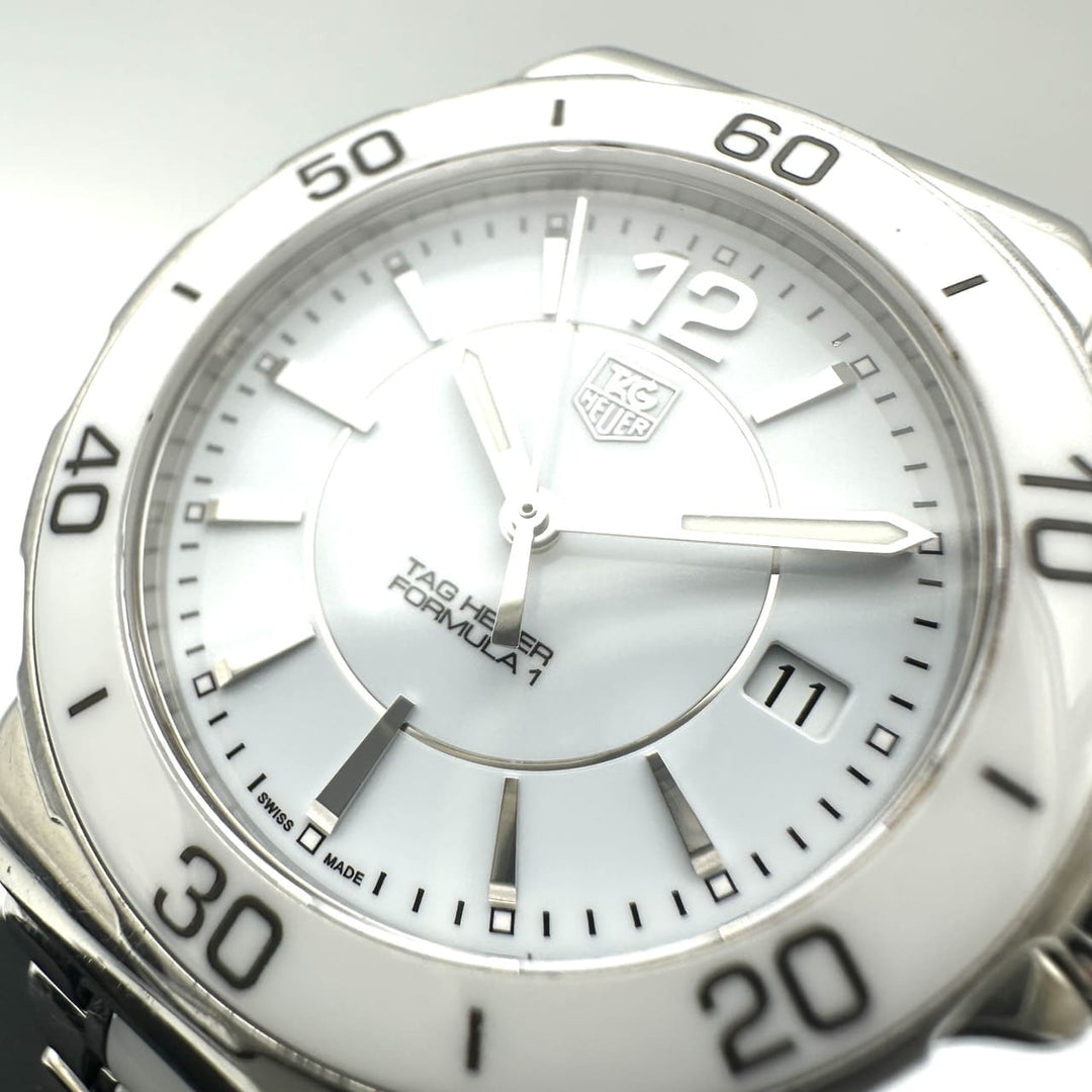 TAG HEUER タグホイヤー フォーミュラ1 WAH1211.BA0861 腕時計 QZ ホワイト